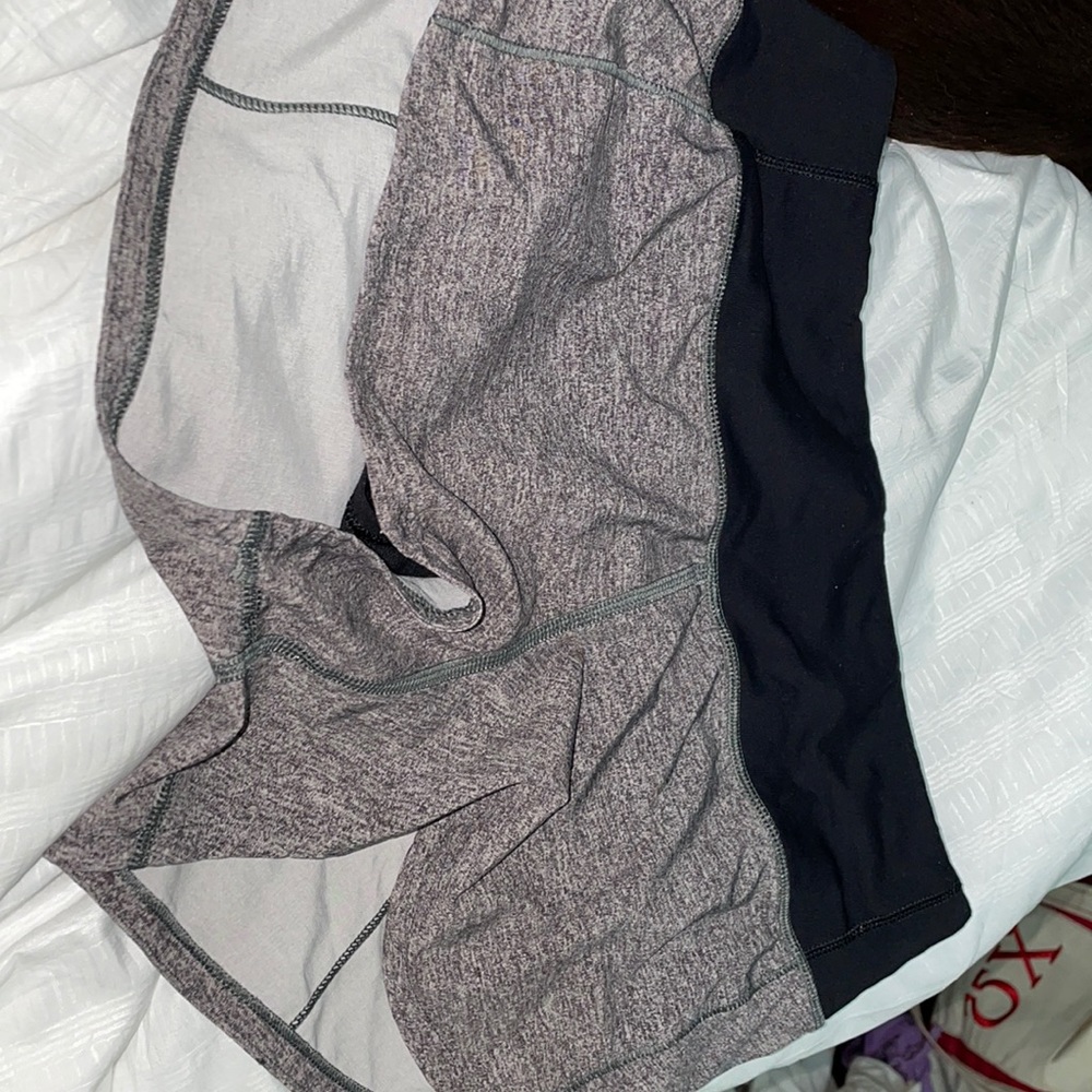 Grey lulu shorts